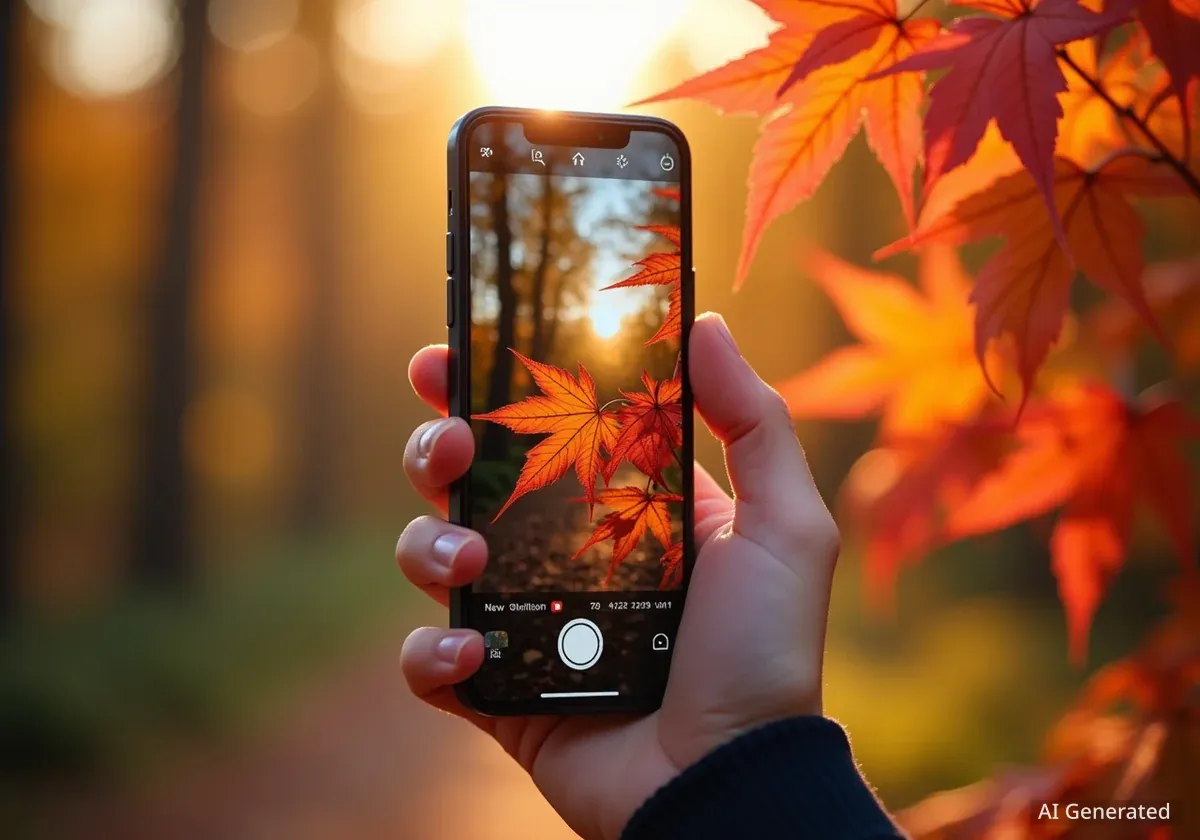 Smartphone Tips for Autumn Leaf Photography
