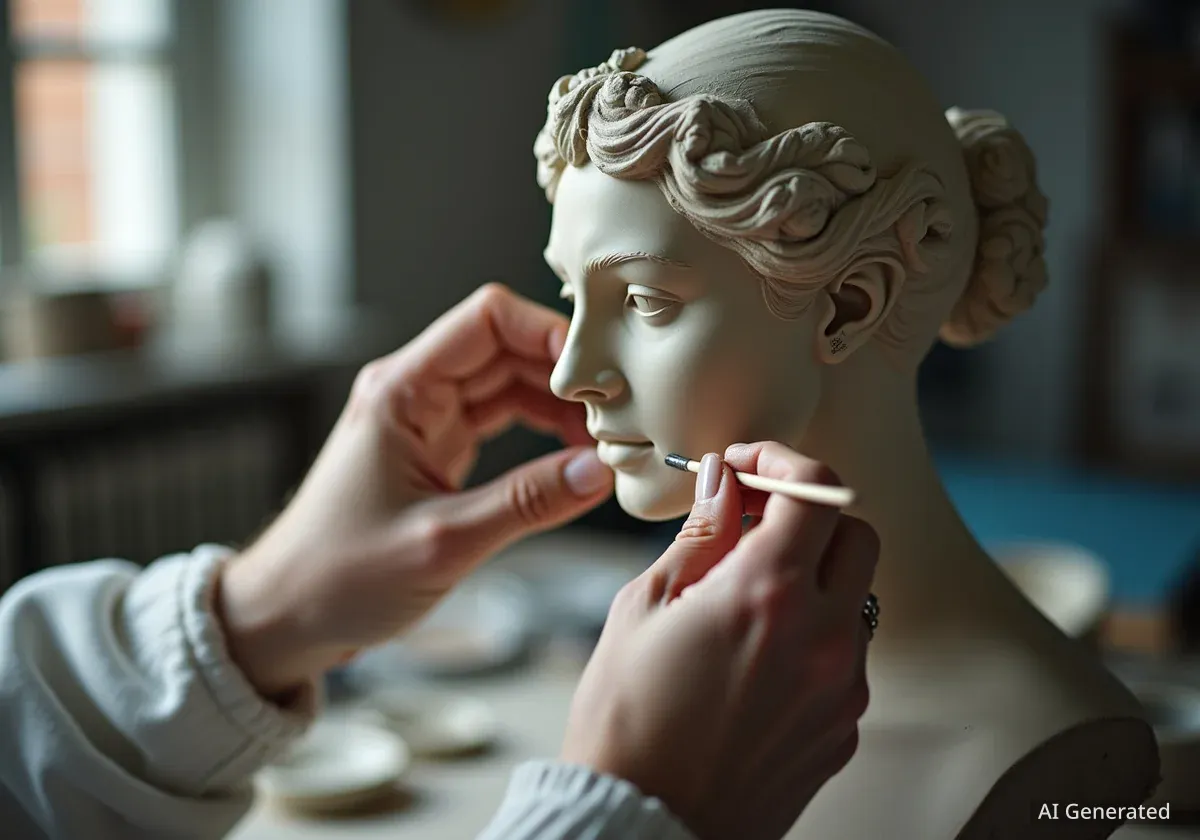 Royal Sculptor Frances Petchey Details Career
