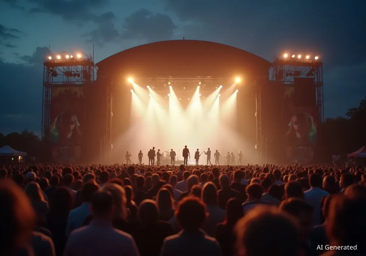 Singer Lola Young Collapses During New York Festival Set