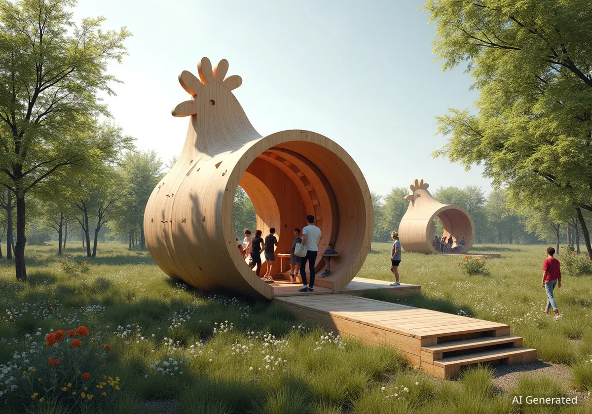 Cabin Fever 2025 Showcases Playful, Functional Pavilions