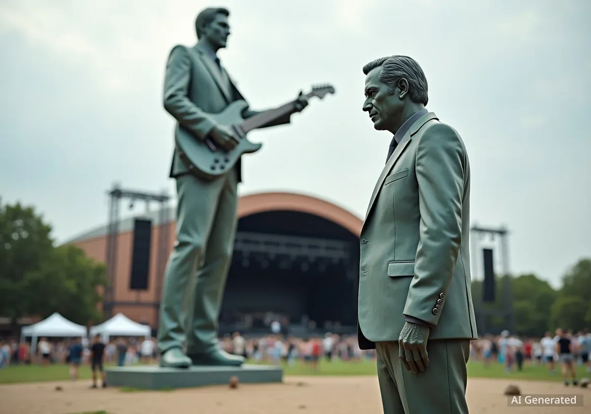 Riot Fest Features John Stamos Statue and Appearance