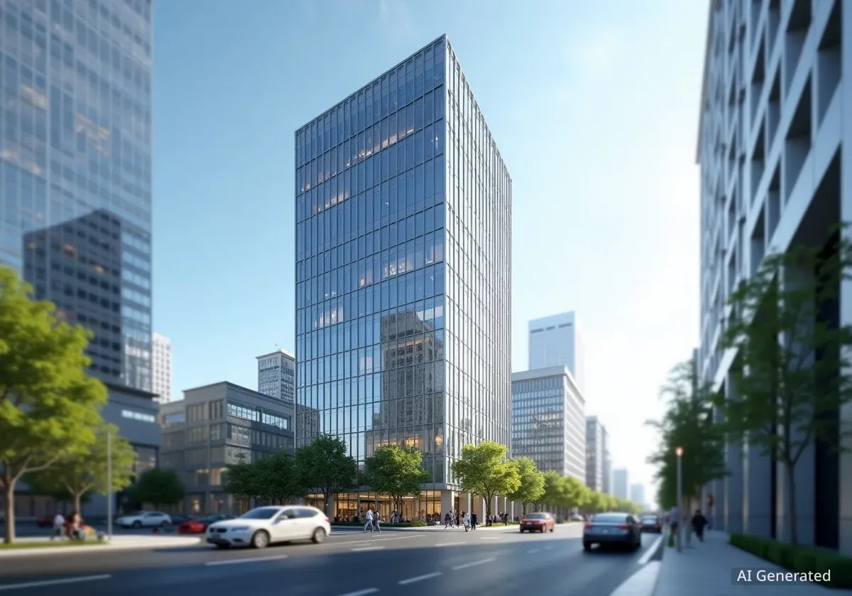 Chicago's 360 N Green Office Tower Opens in Fulton Market