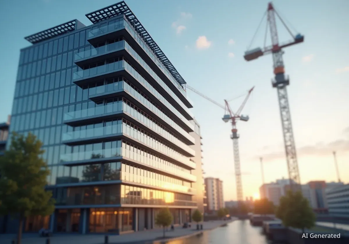 B-One Office Building Targets Climate-Friendly Design in Berlin