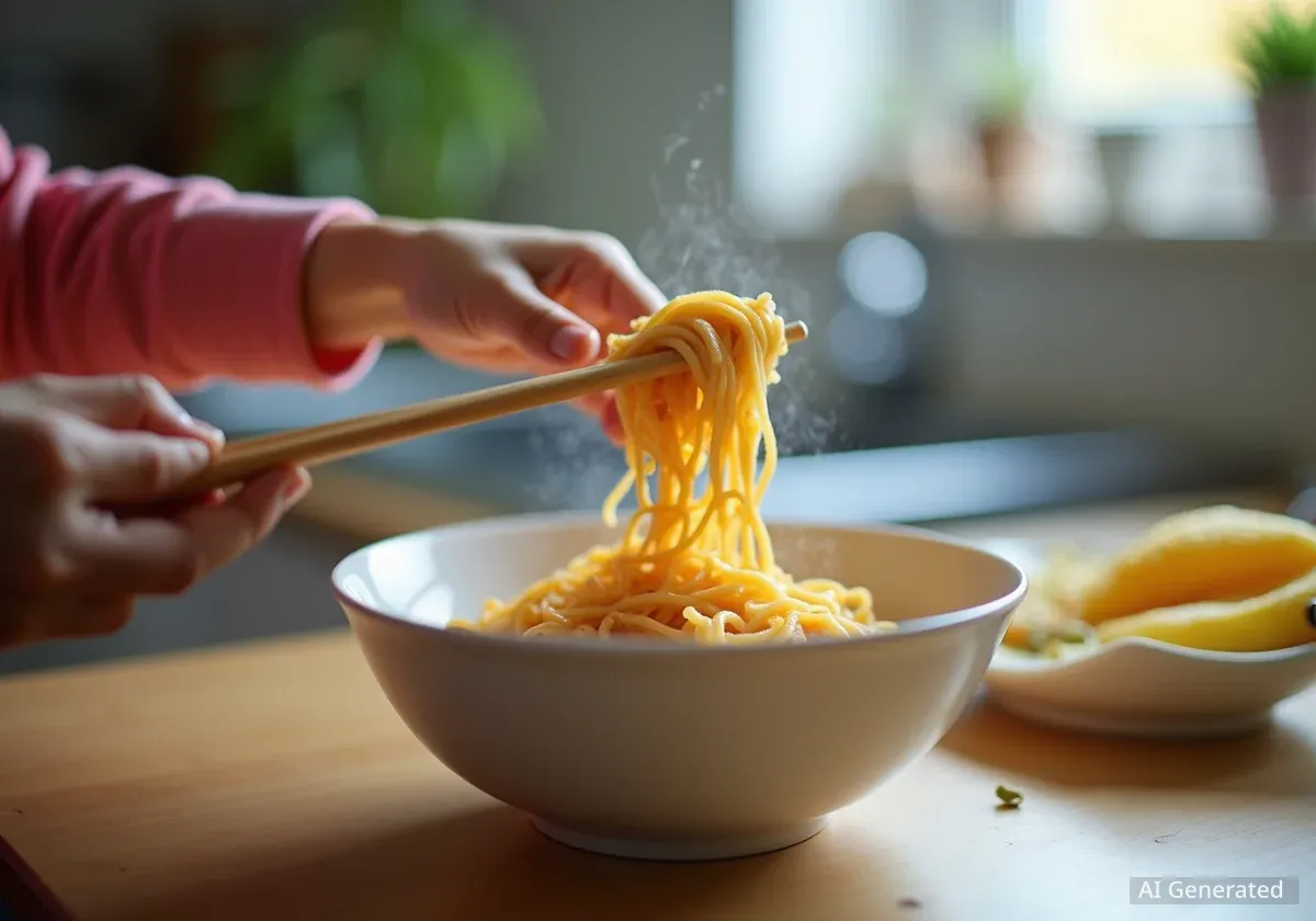 Doctors Warn Against Viral Noodle Burn Challenge