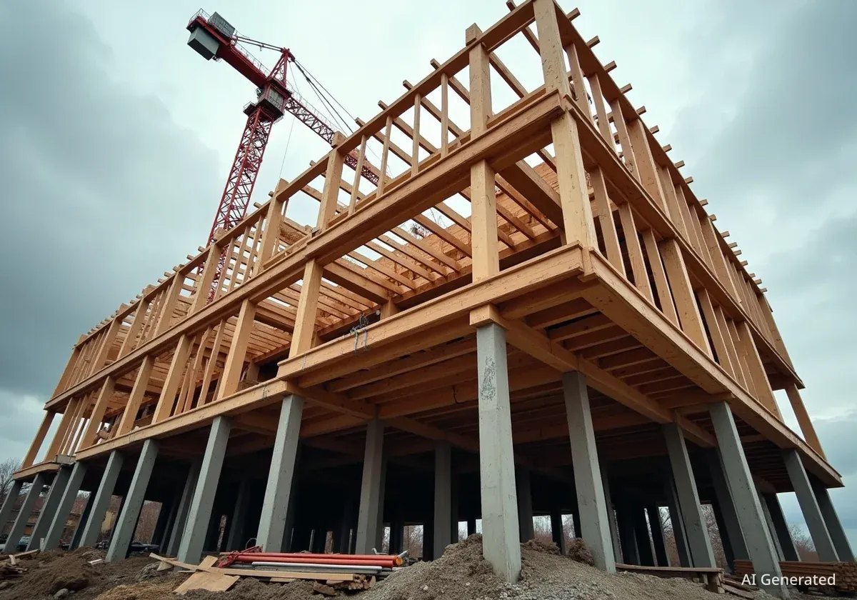 World's Tallest Wood Skyscraper Project Halted by Costs