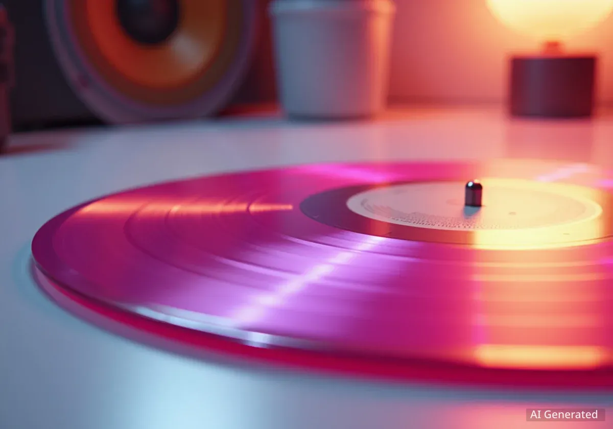 Taylor Swift Details New 'Pink Shimmer Vinyl' Edition