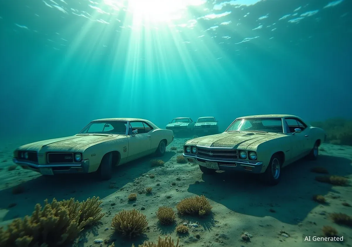 Underwater Art Project Creates Coral Reef Habitat