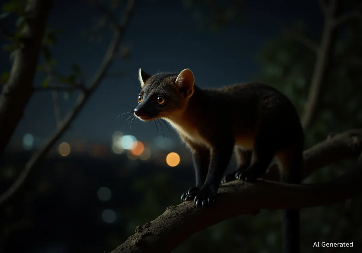 Photographer Documents Singapore's Nocturnal Civets