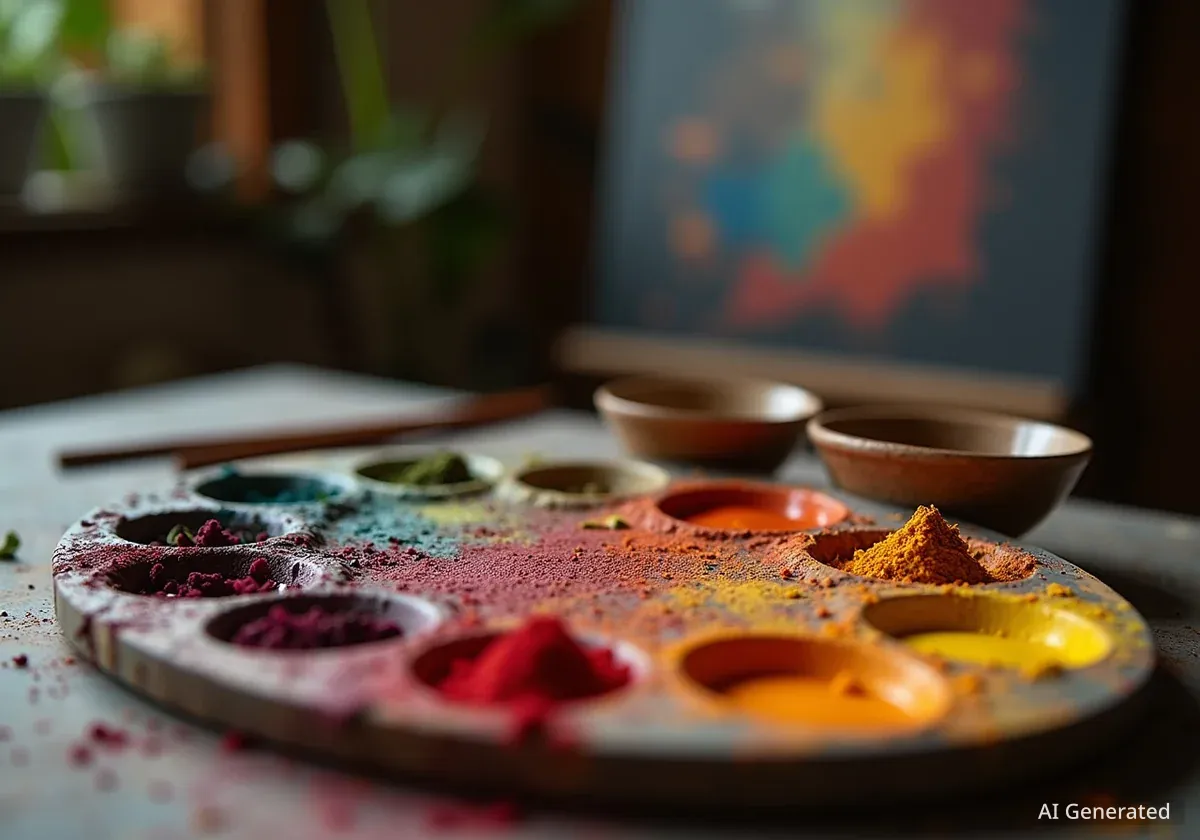 Omar Mendoza Exhibit Showcases Natural Pigments