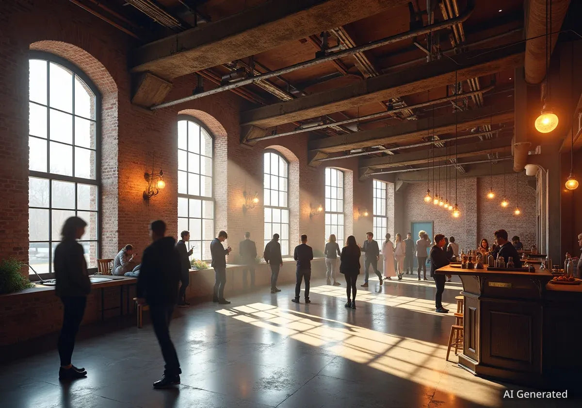 Historic New York Factory Becomes Community Hub