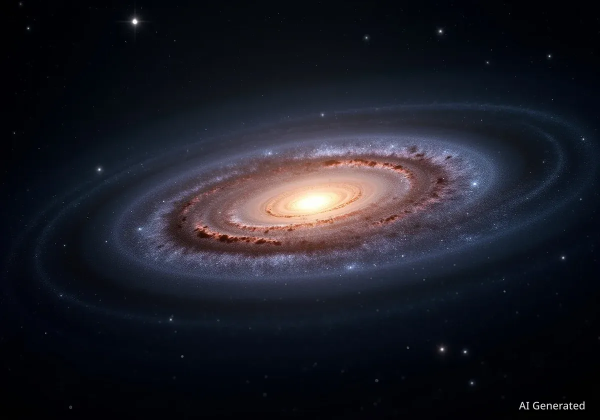 Andromeda Galaxy Captured in Detailed Astrophotography