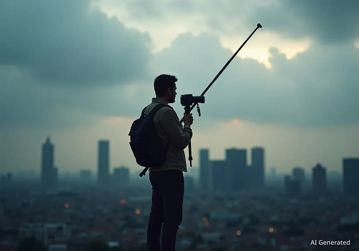 Photographer's Strategy for Manhattanhenge Crowds