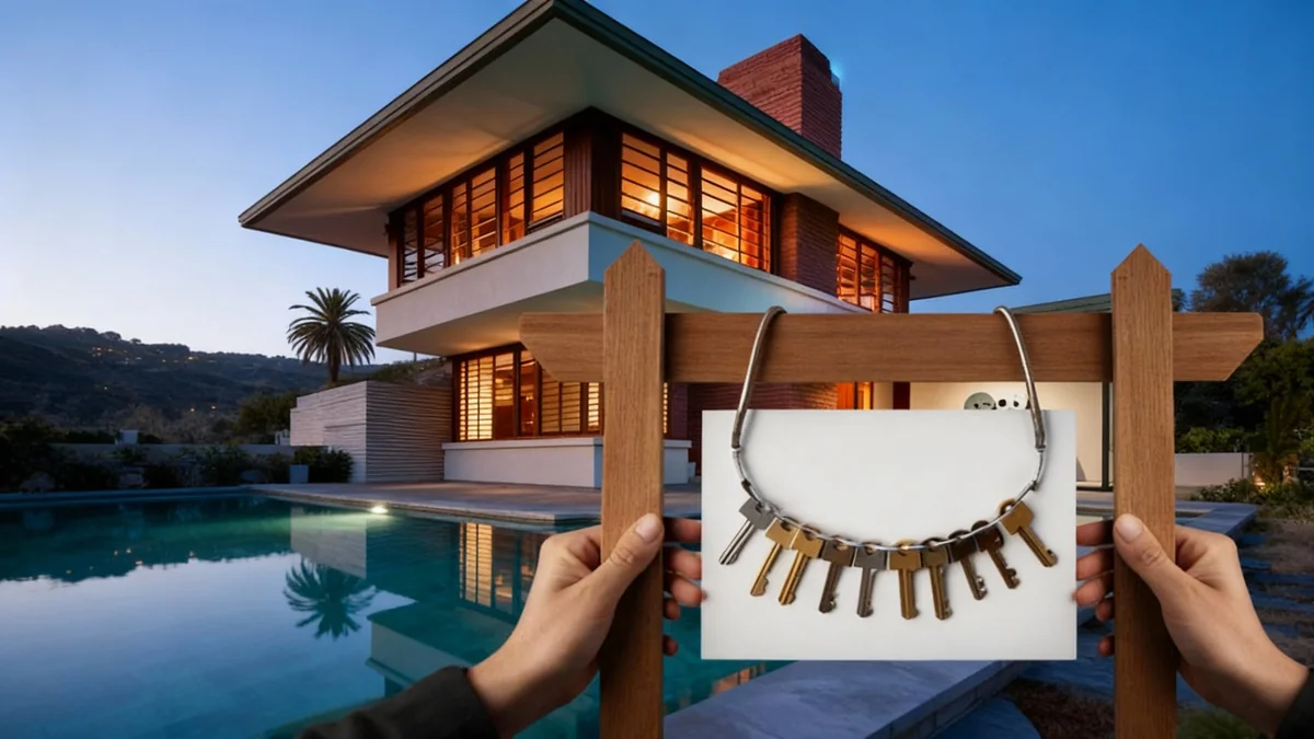 Diane Keaton's Lloyd Wright Home Vanishes from Market