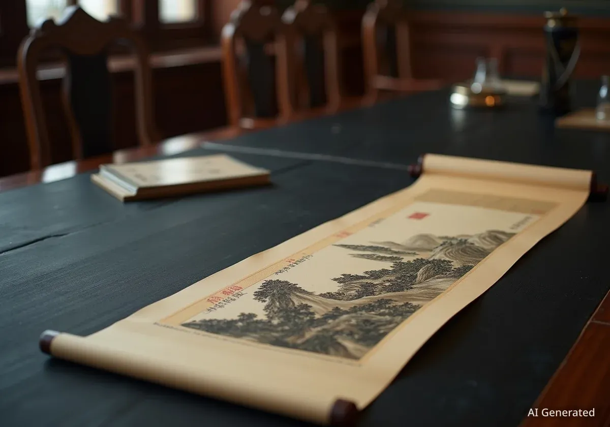 Chinese Art Market Sees Decline in Payments