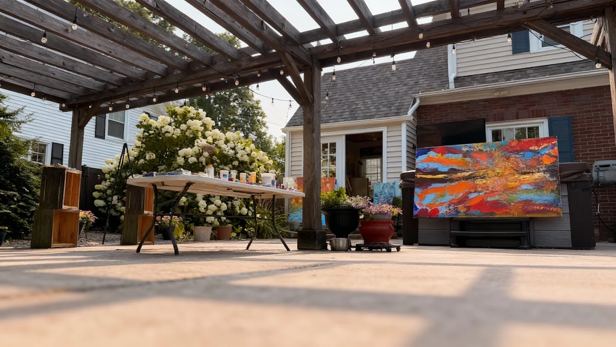 Former Museum Manager Uses Sales Skills in Art Career