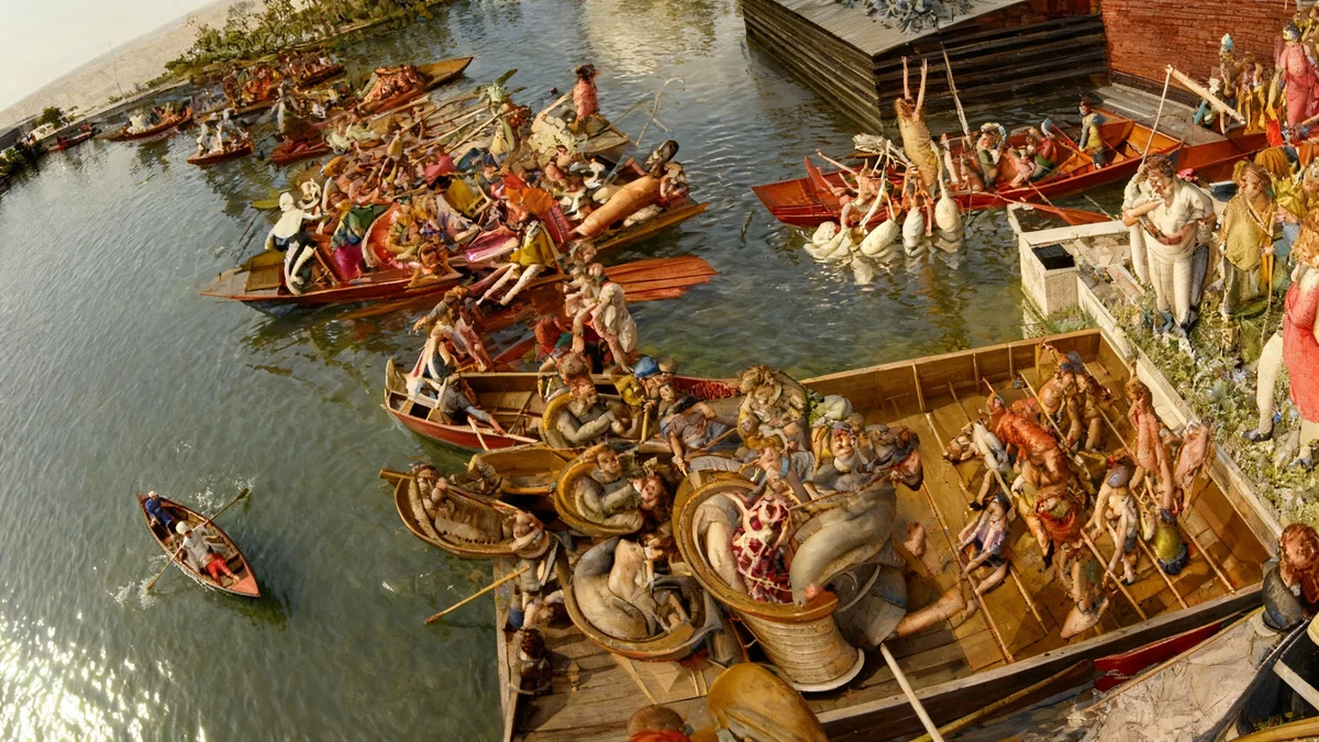 Stanley Spencer Painting Displayed at Eye Level