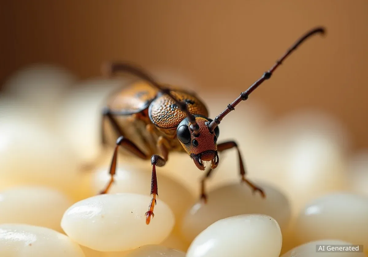 Rice Weevil Photo Wins Nikon Small World Contest