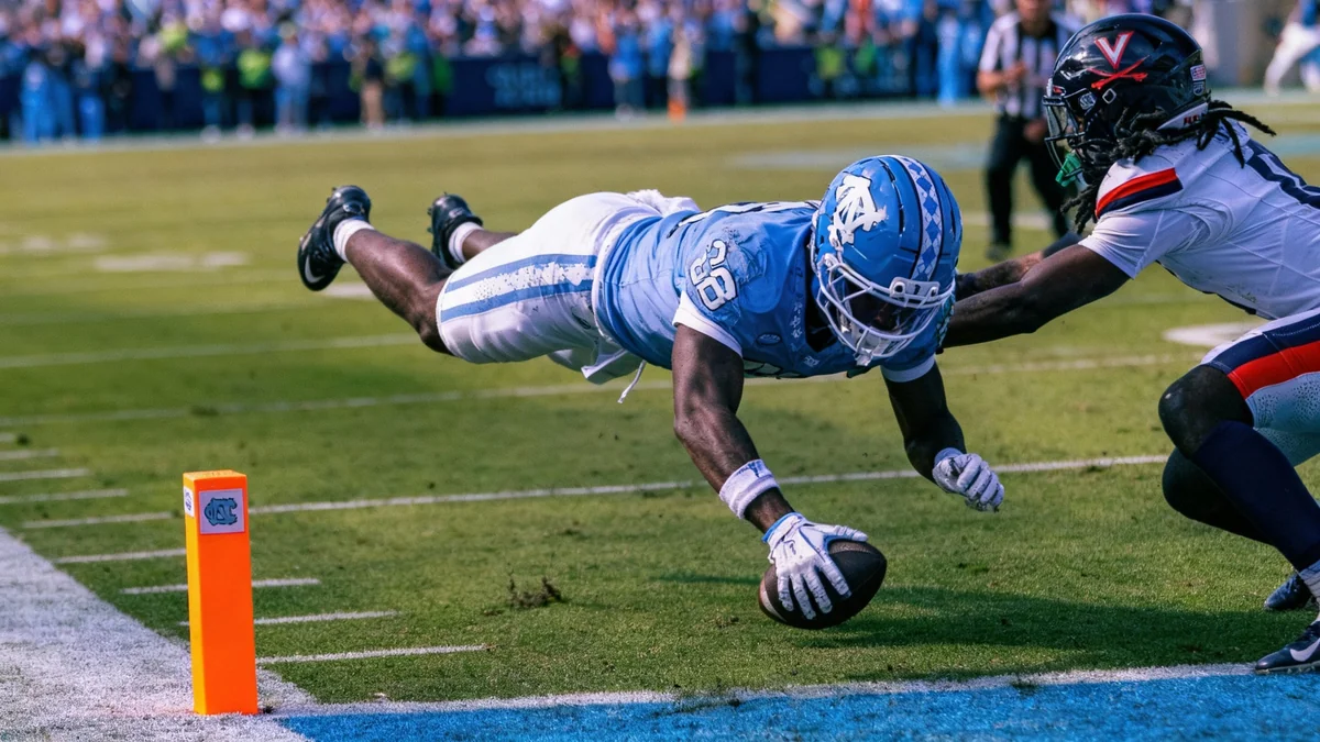 Tar Heels Close to Upset in Virginia Loss