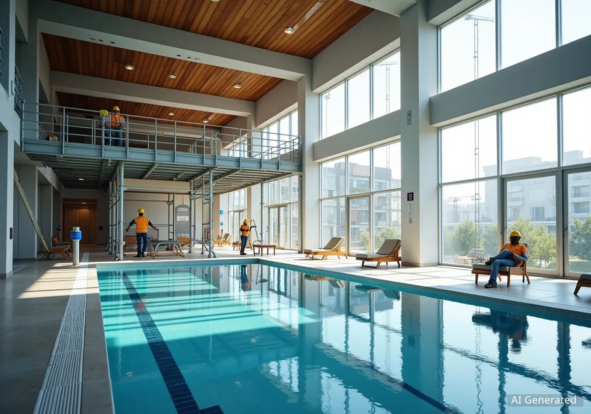 New Leisure Club Facility Nears Completion