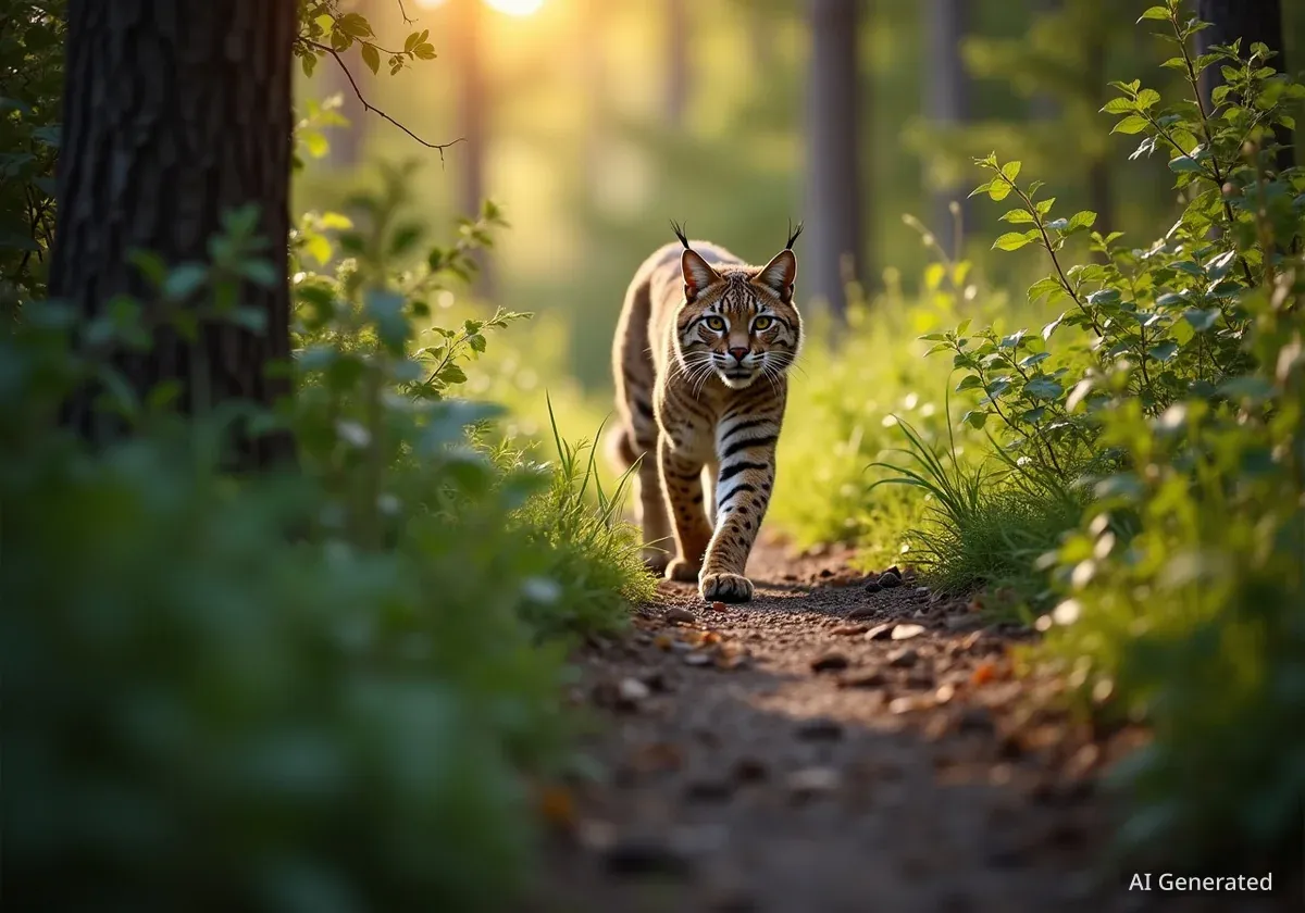 Photographer Captures Elusive Bobcats in New Jersey