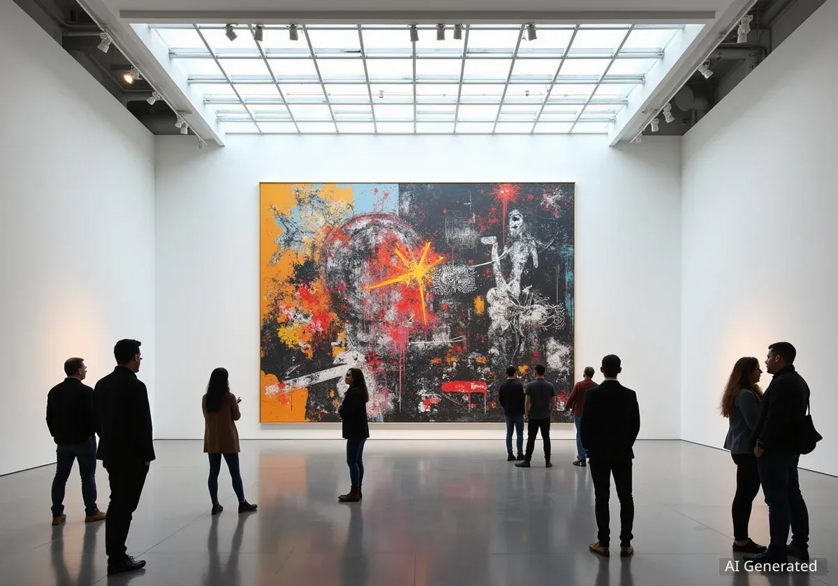 Triple Trouble Exhibition Features Fairey, Hirst, Invader