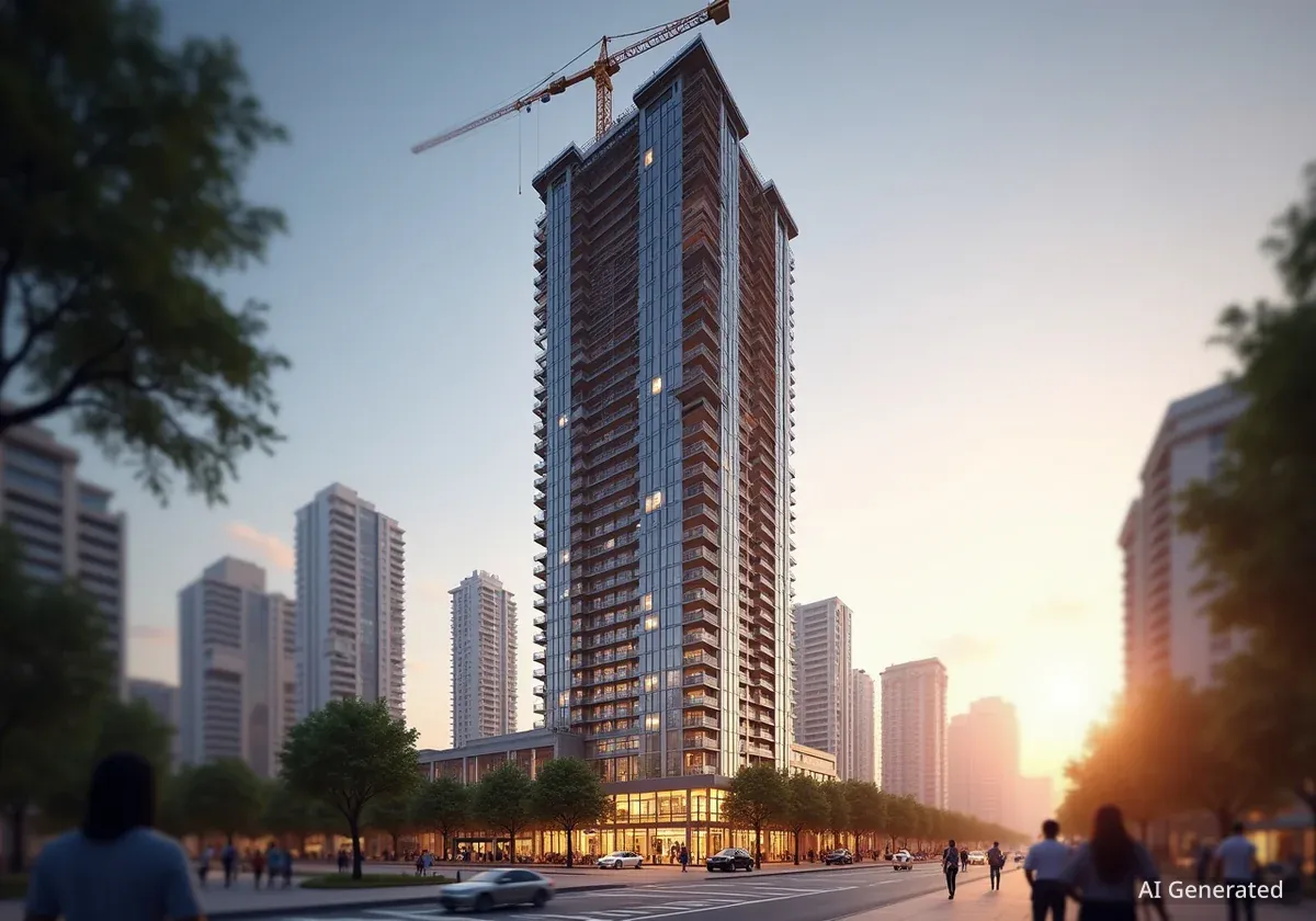 54-Story Skyscraper Nears Completion in Jersey City