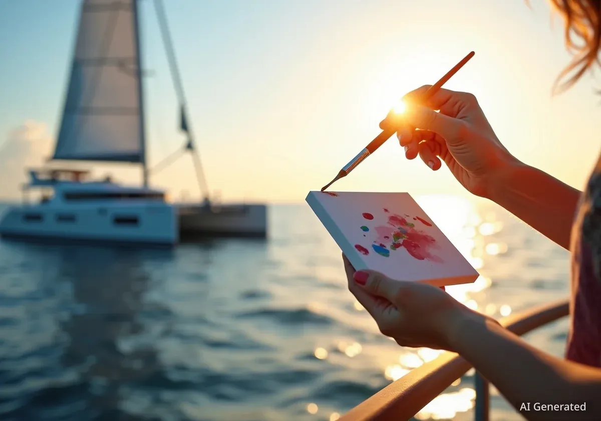 Artist Sails Atlantic with Pedal-Powered Studio