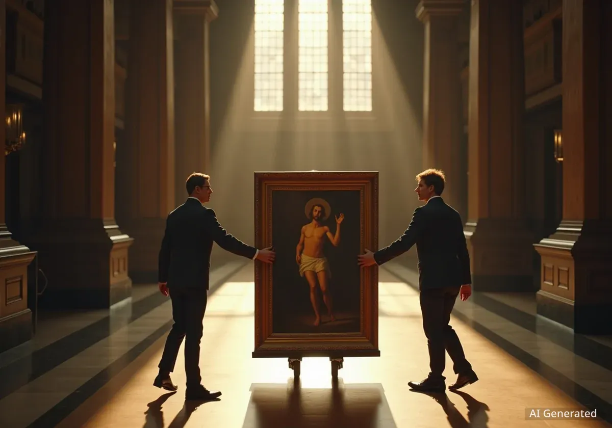 Painting of Christ Restored at US Merchant Marine Academy