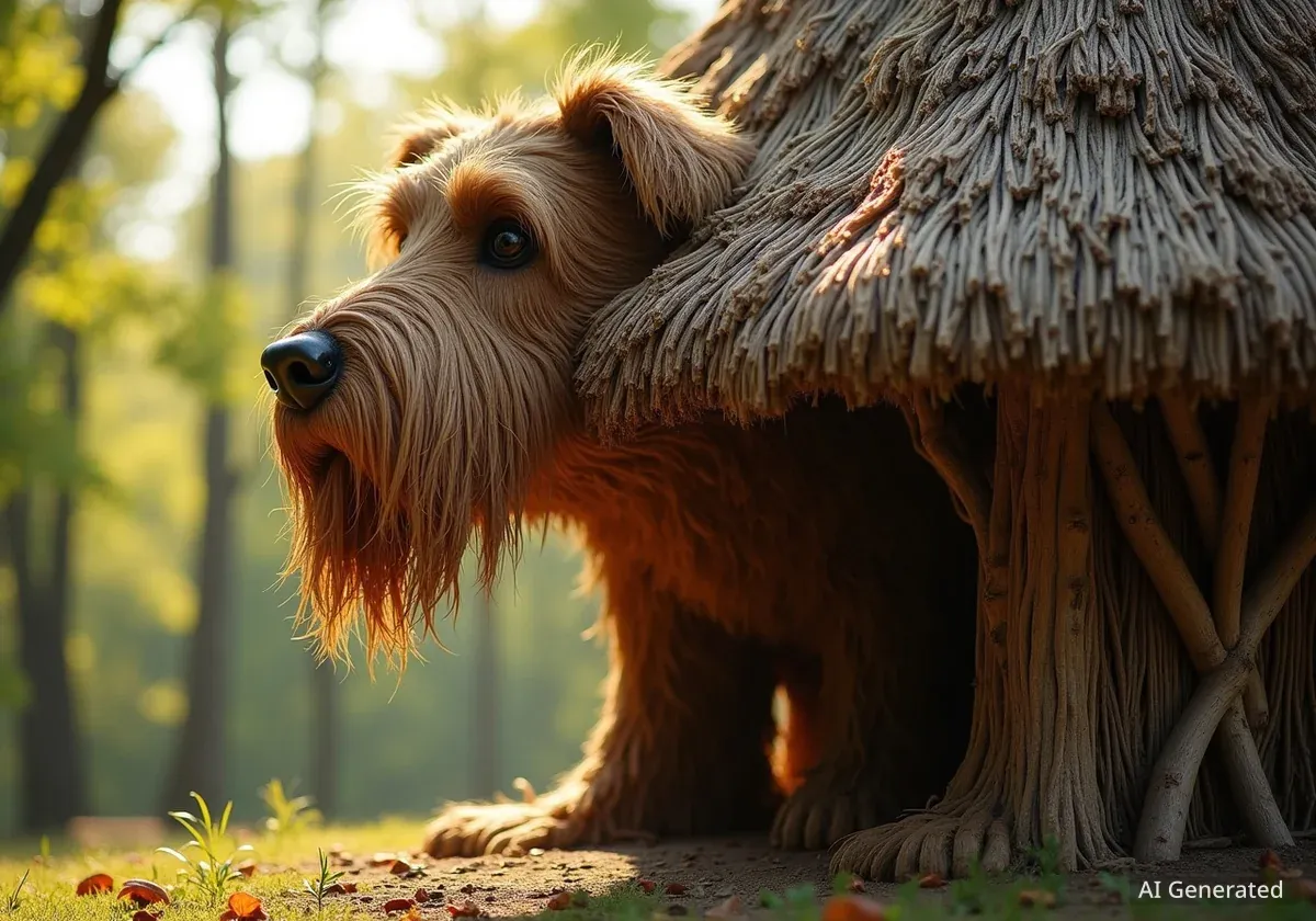 Assemble Creates Mythical Thatch Shelter for Frieze Sculpture