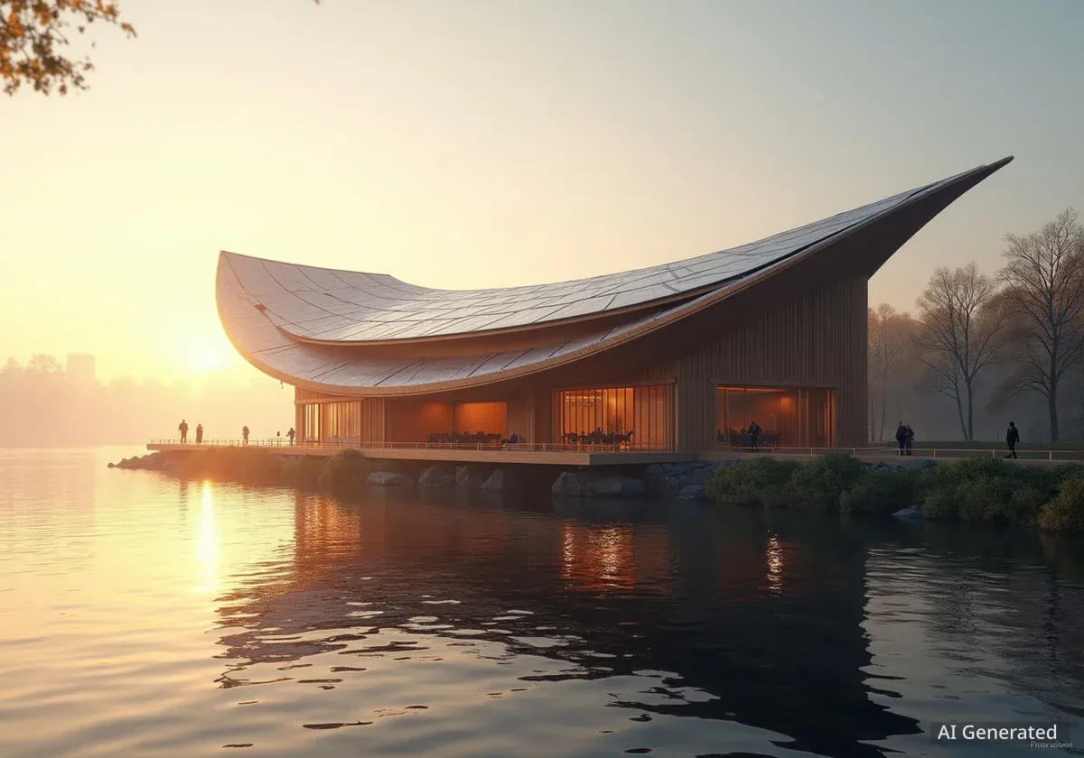 BIG Unveils Mass-Timber Conference Center in Rouen