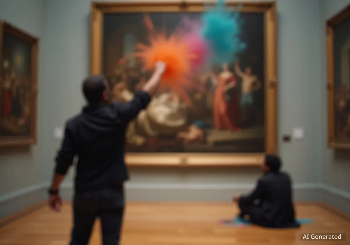 Madrid Museums Targeted in Dual Protests on Spain's National Day