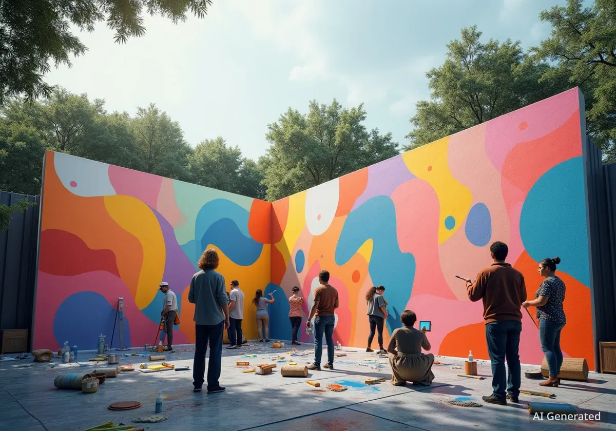 Tucson Community Paints Mural for Local Nonprofit