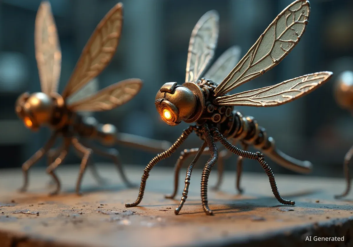 Recycled Scrap Metal Becomes Biomechanical Art