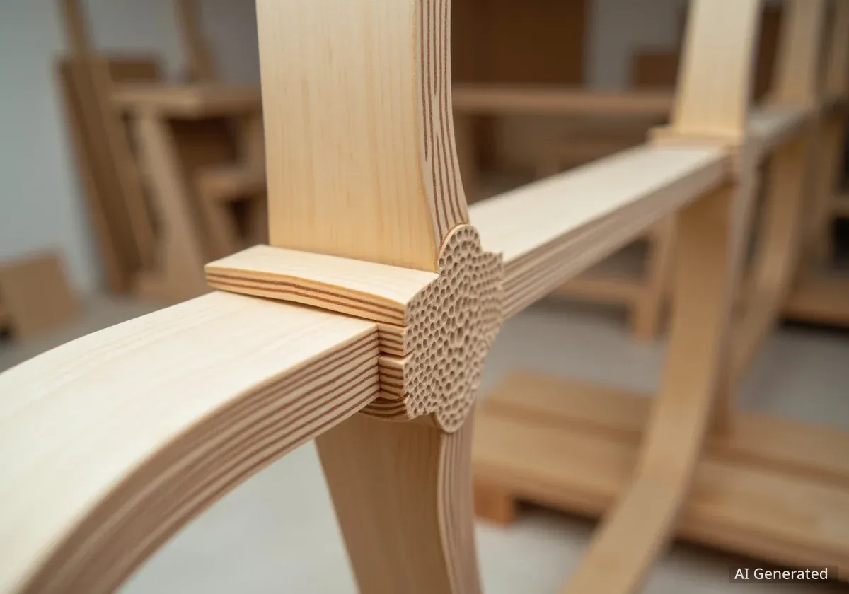 CINTRE Project Explores Bent Plywood Connectors