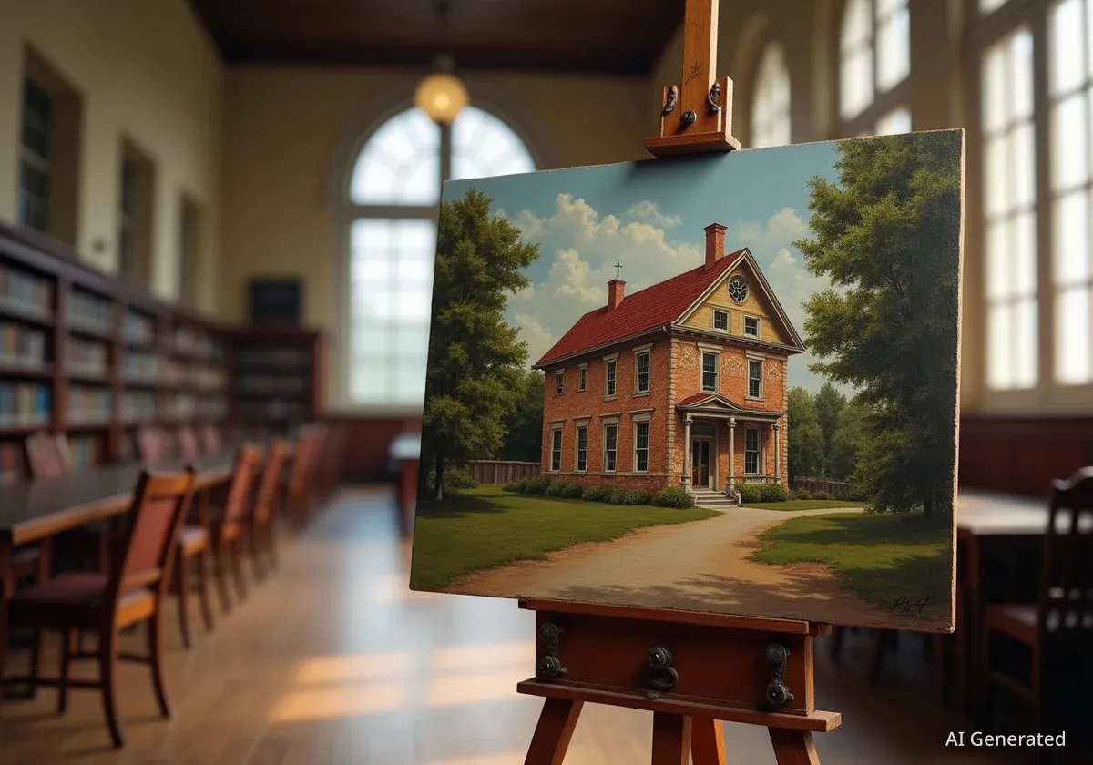 Lost Painting Returns to Willard Library