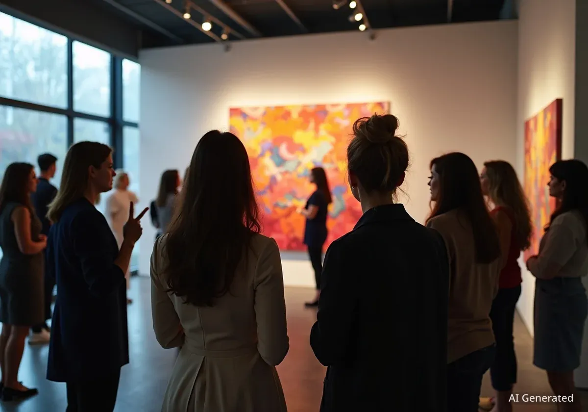 Women Lead Art Market Spending and Risk-Taking