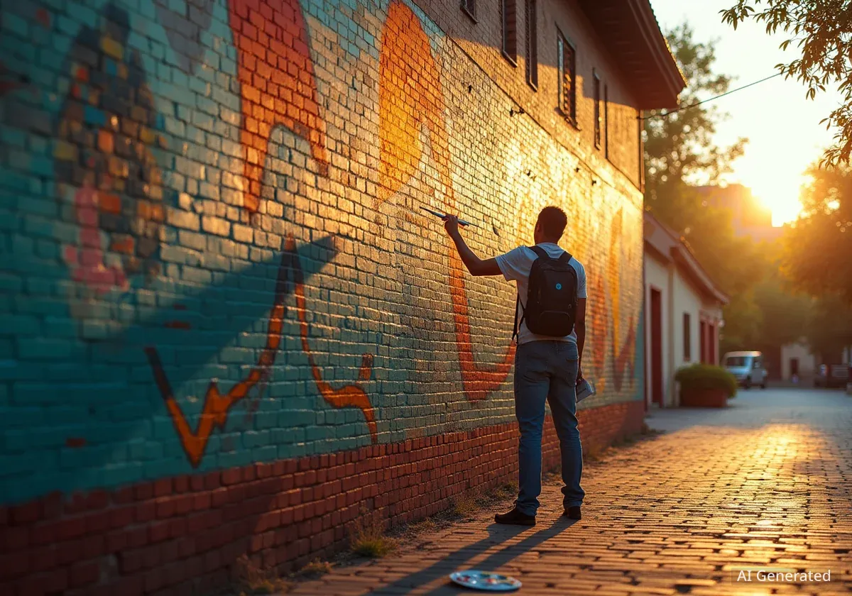 Former Abilene Resident Creates Memorial Mural