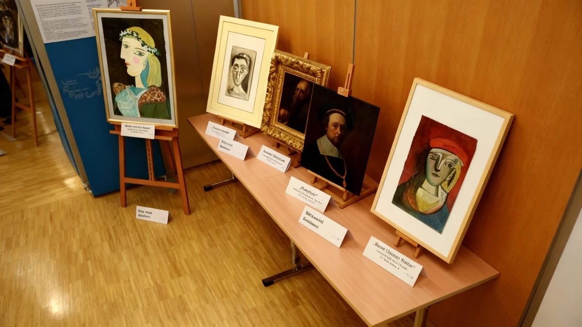 Police Bust International Art Forgery Ring