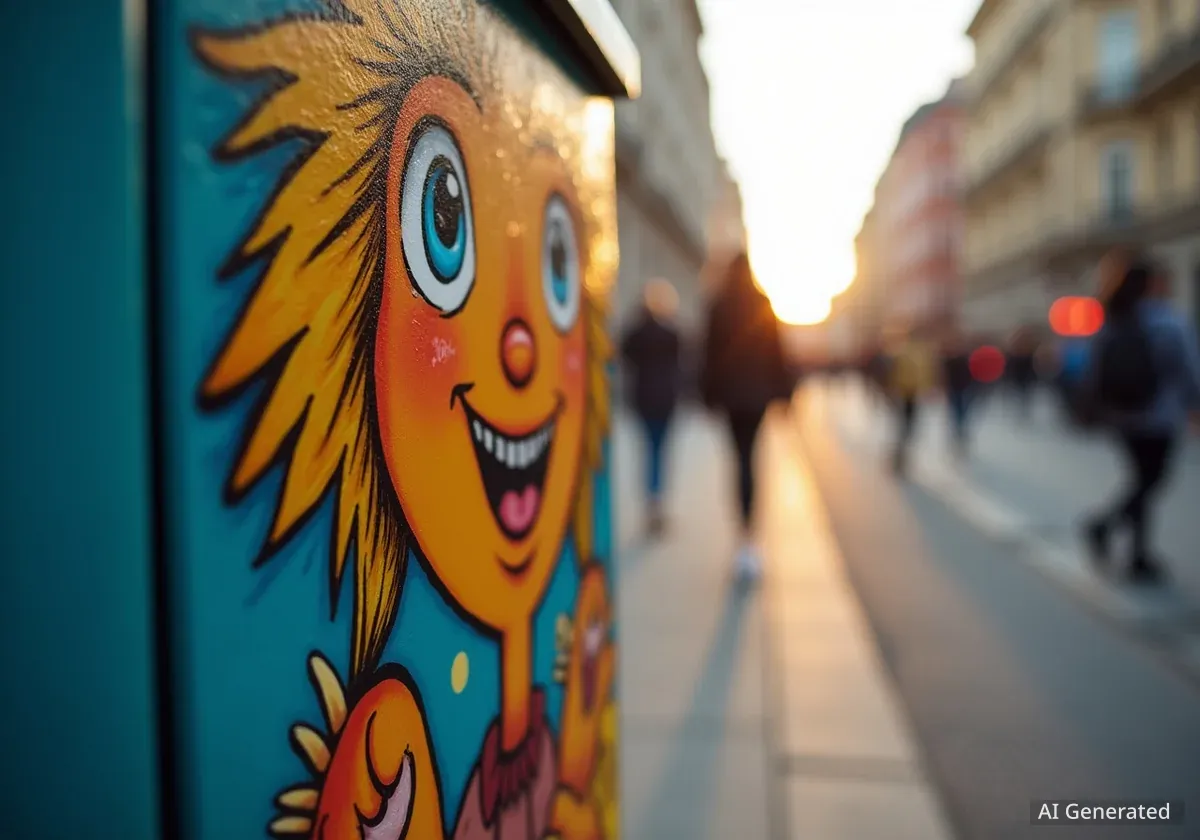 Street Artist Tom Bob Transforms Urban Landscapes