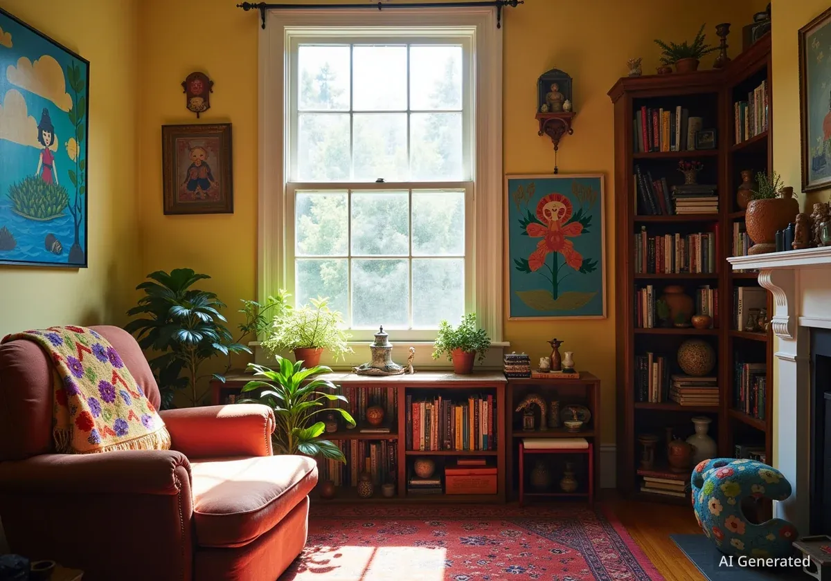 Portland Home Blends Art and Family Life