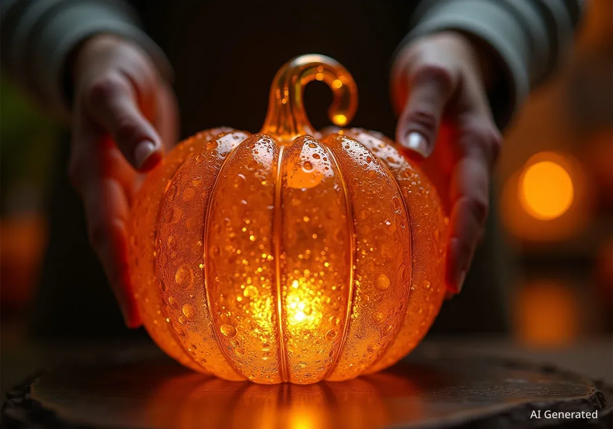 Corning Museum of Glass Highlights Fall with Pumpkin Art