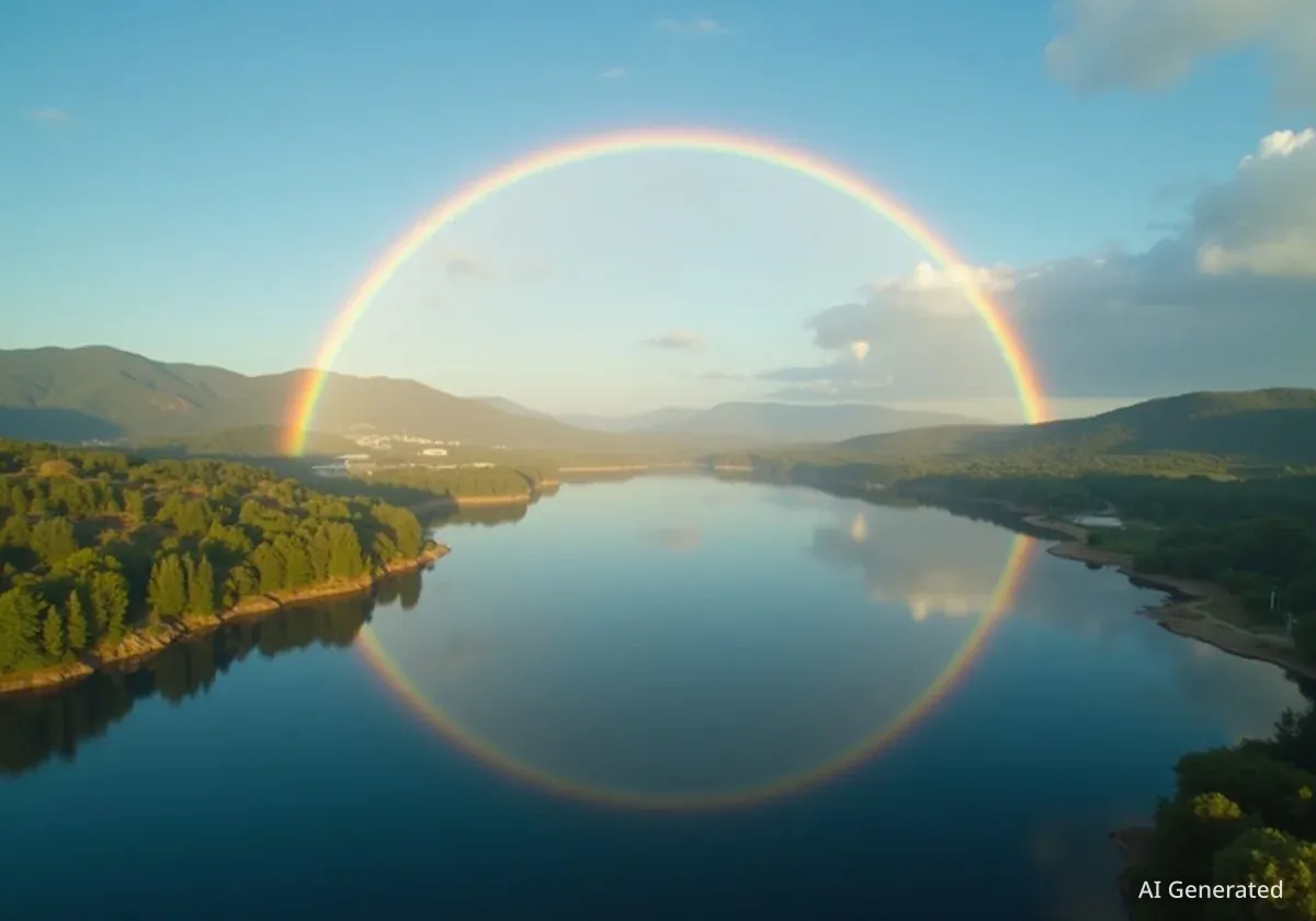 Rare Circular Rainbow Photo Wins Weather Photography Contest