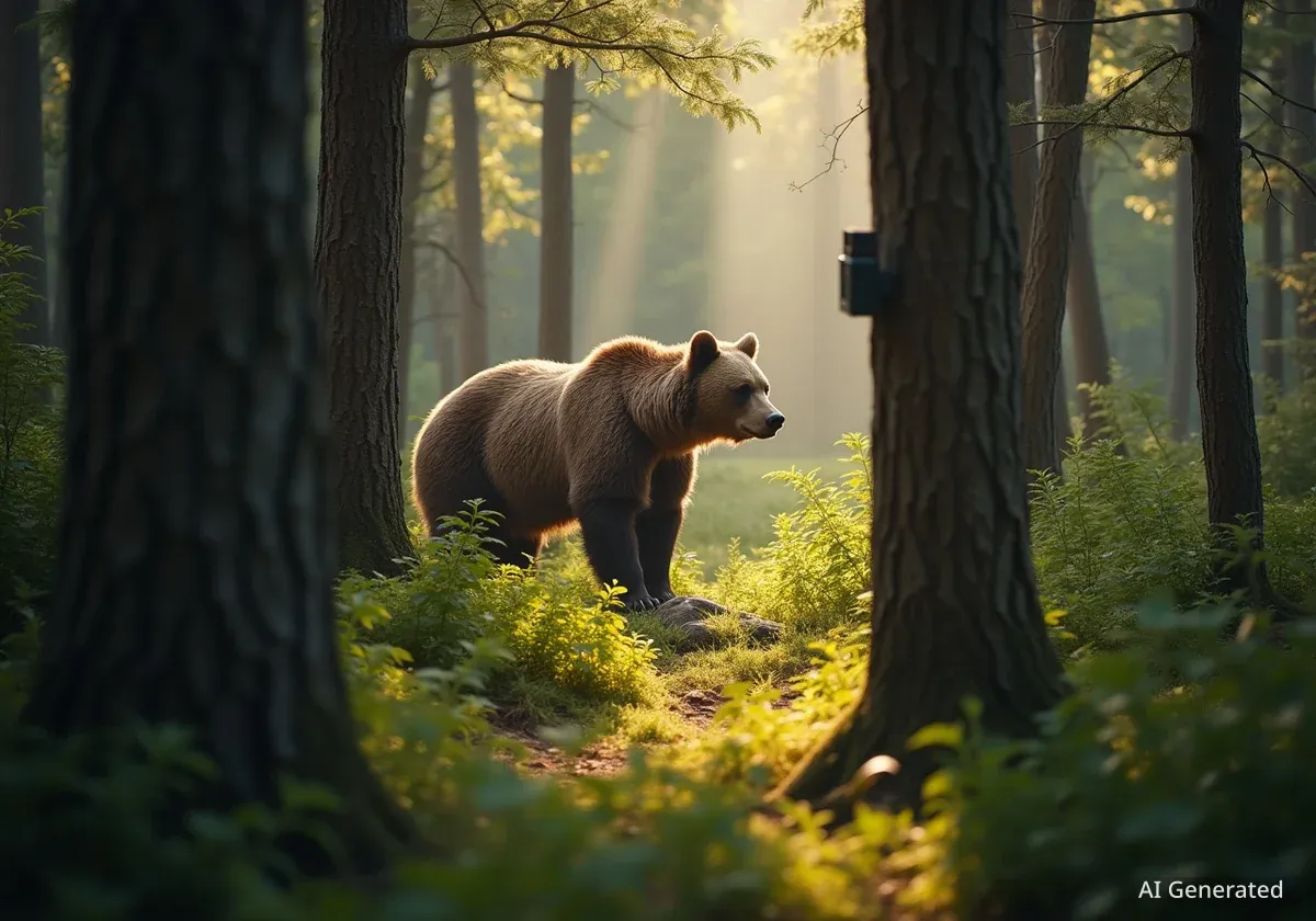 Brown Bear Returns to Lithuanian Forests