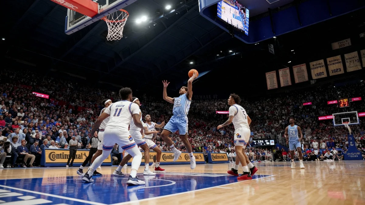 Kansas Defense Challenges UNC in Marquee Matchup