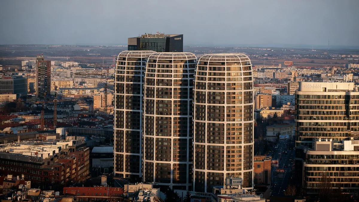 Bratislava's Downtown Transforms with High-Rise Boom