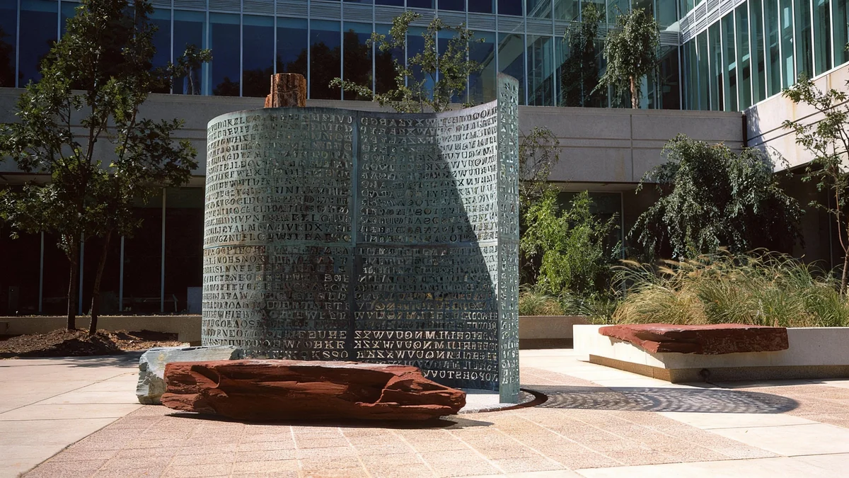 Kryptos Puzzle Solution Sells for Nearly $1 Million