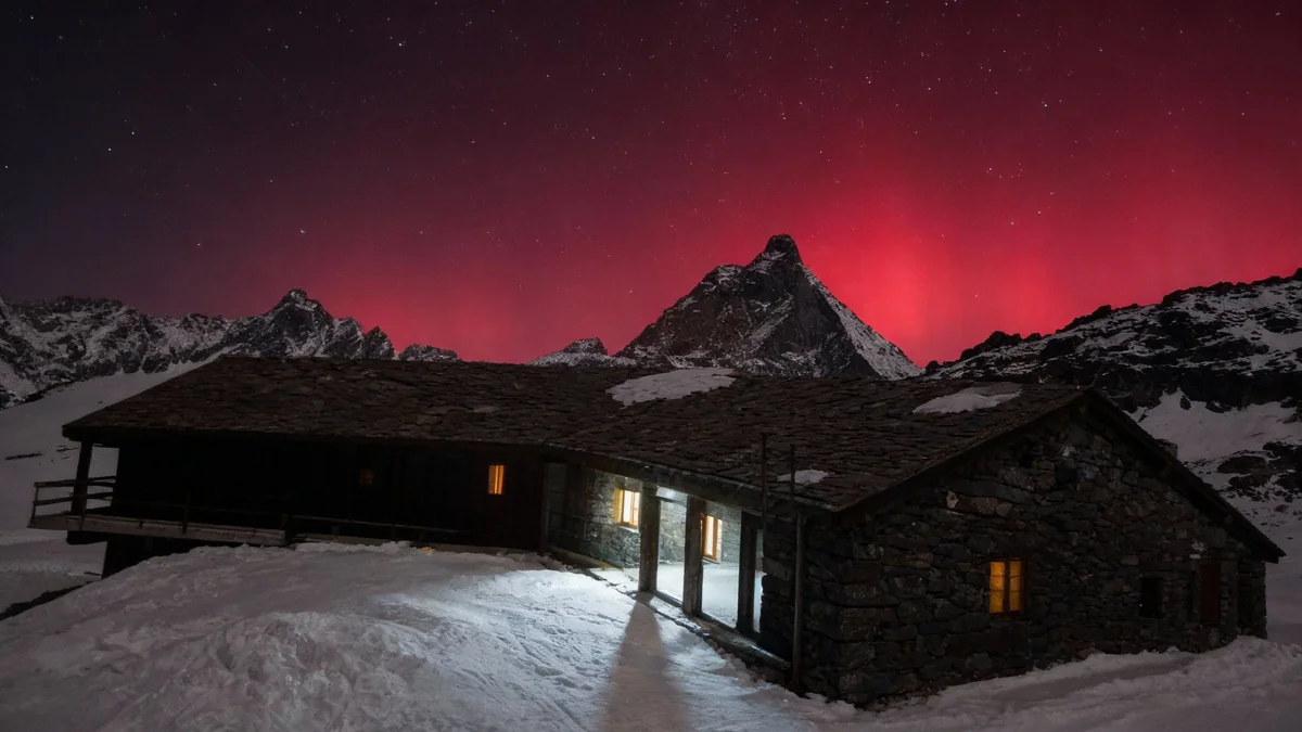 Northern Lights Visible Across Wide Areas