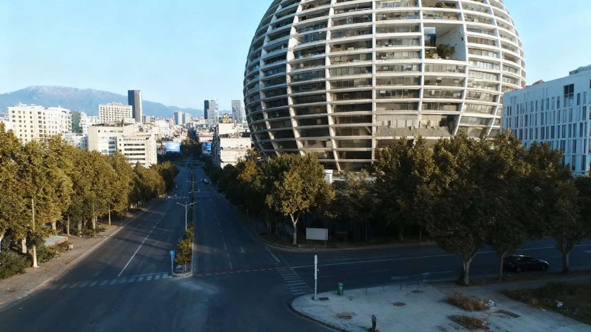 MVRDV Designs Spherical Sports Arena for Tirana