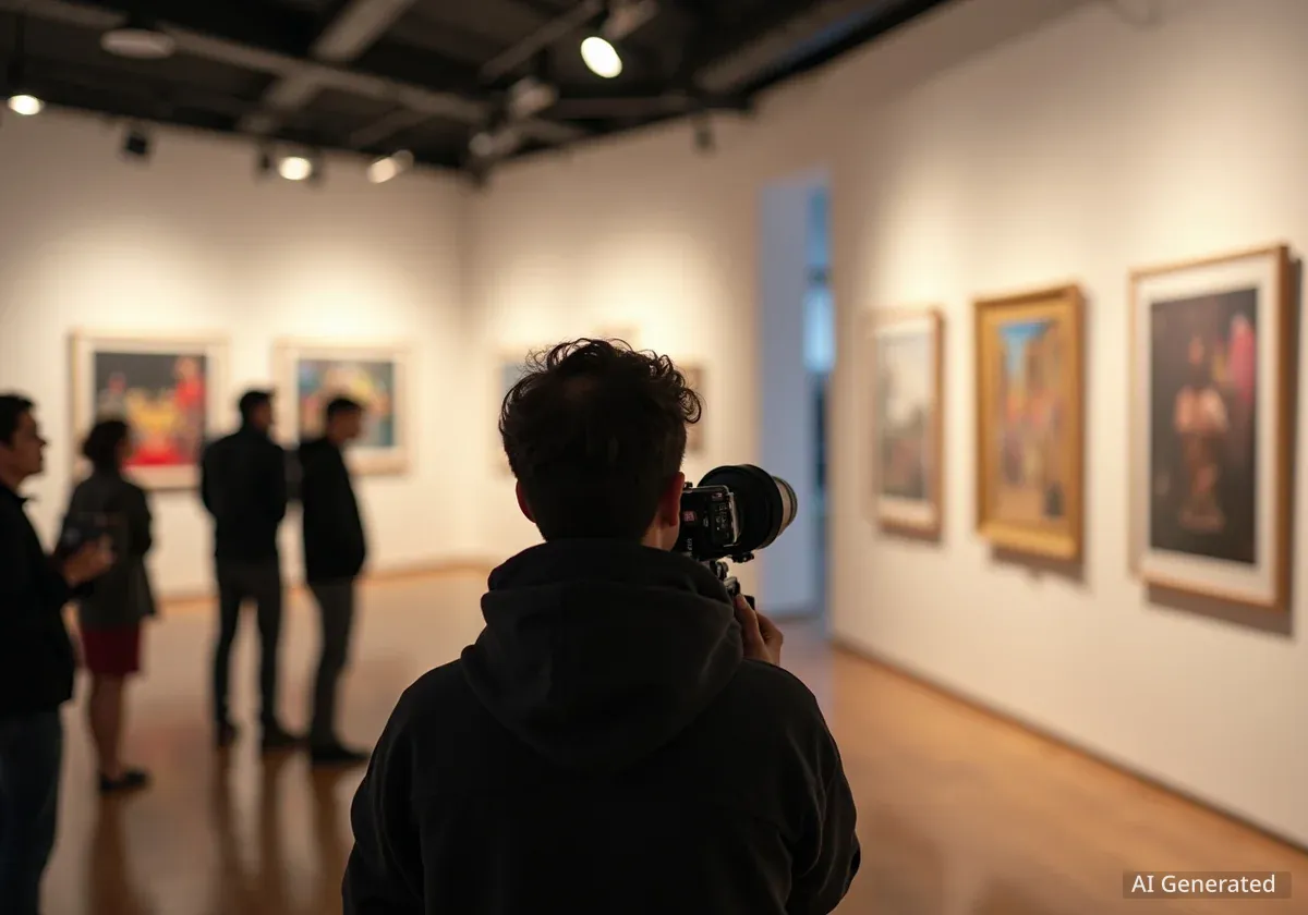 Capitol Hill Gallery Celebrates First Year with Paris Artist