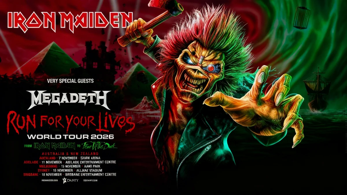 Iron Maiden Announces Australasia Tour